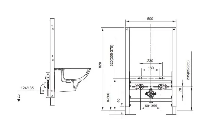 Kludi - Unifix - Bidé kiegészítő - 79201