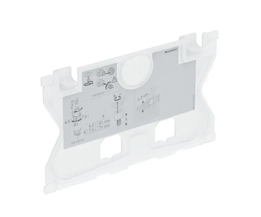 Geberit - N/A - Alkatrészek - 241.824.00.1