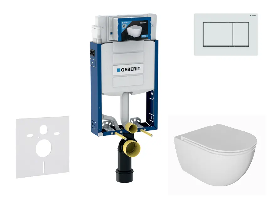 Geberit - Kombifix - WC-szett - SANI15CA3124