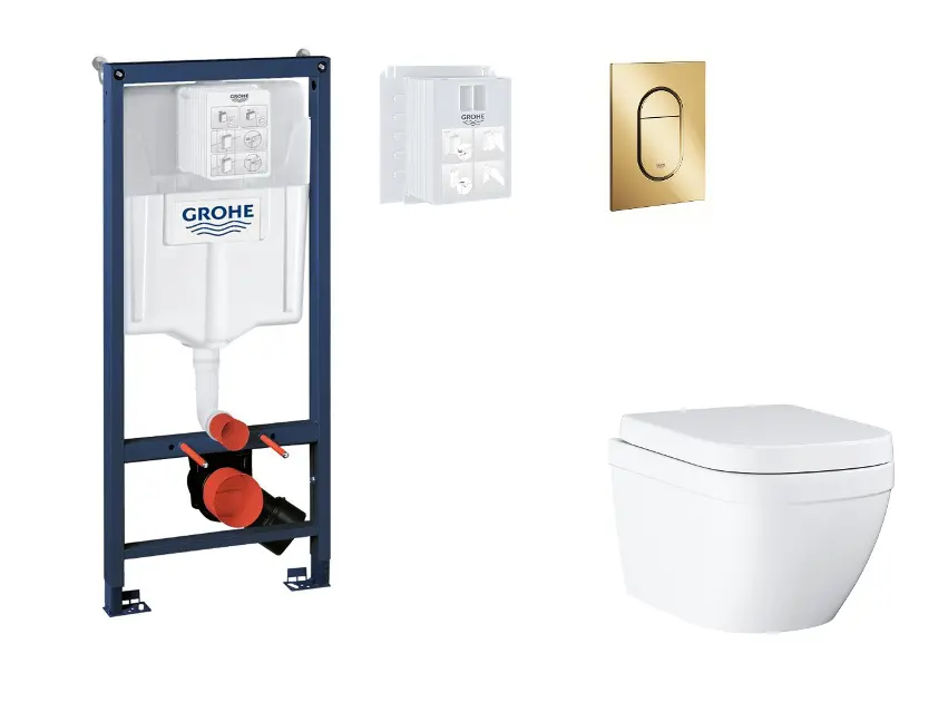 Grohe - Rapid SL - WC-szett - SANI11BB4130