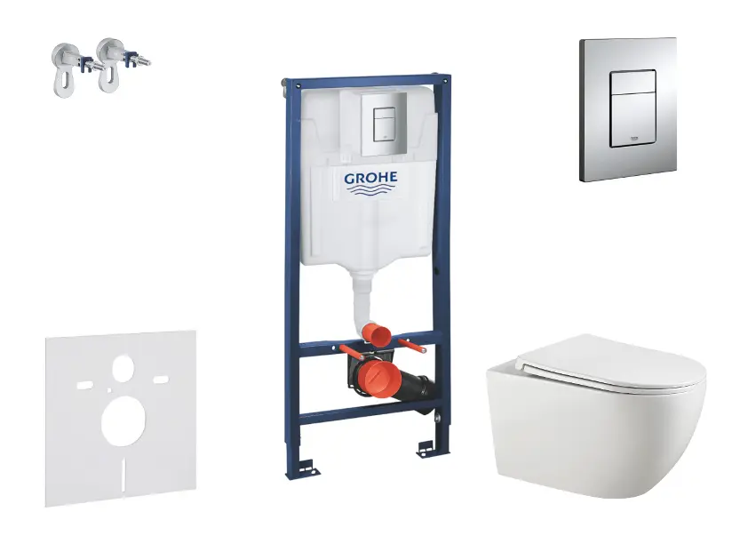 Grohe - Rapid SL - WC-szett - SANI11BA1106