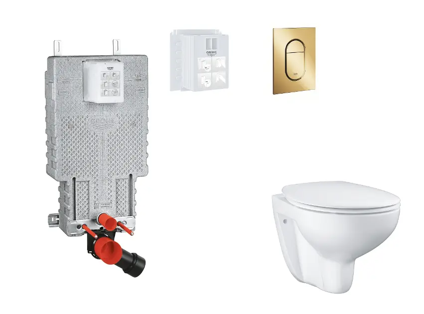 Grohe - Uniset - WC-szett - SANI15BB4105