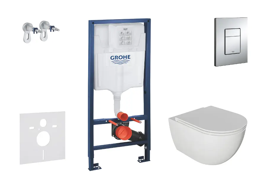 Grohe - Rapid SL - WC-szett - SANI11BA1104