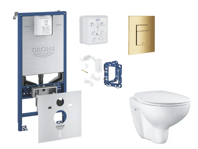 Grohe - Rapid SLX - WC-szett - SANI11BB4142