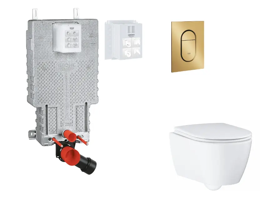 Grohe - Uniset - WC-szett - SANI15BB4119