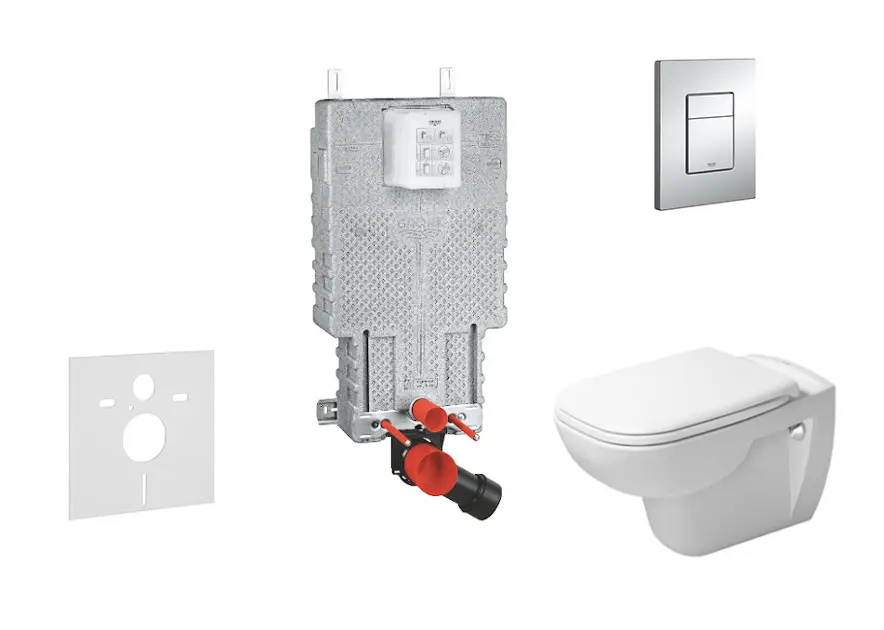 Grohe - Uniset - WC-szett - 38643SET-KK
