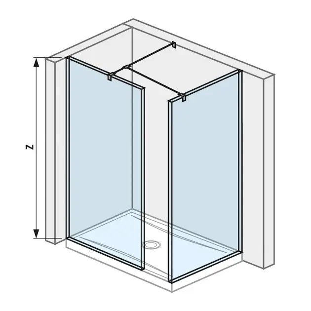 Jika - Pure - Zuhanykabin és szerelvény - H2684230026681
