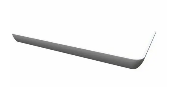 Ravak - Galaxy Pro 10° - Zuhanytálca - XA95G70101L