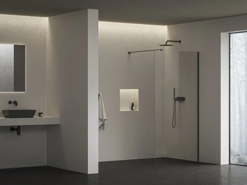 Ravak - Walk-In - Zuhanykabin és szerelvény - GW9WD0300Z1C
