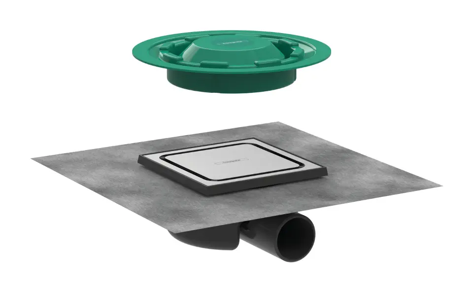Hansgrohe - RainDrain Spot - Zuhanylefolyó - 56055800